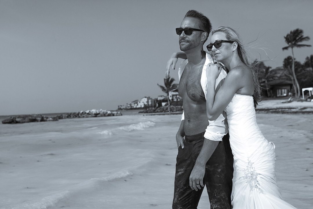 Jamie & Jon- Trash the dress photo session Sanctuary Cap Cana Hotel Punta Cana