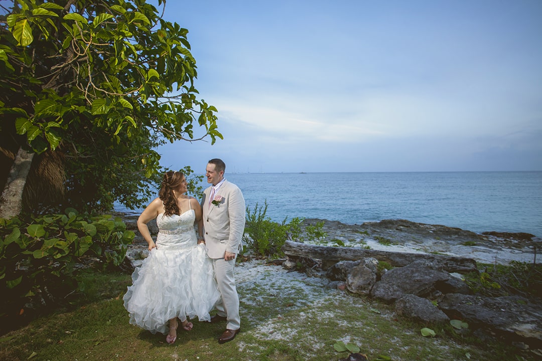 Ellen & Ross- Destination Wedding, Dreams La Romana Hotel