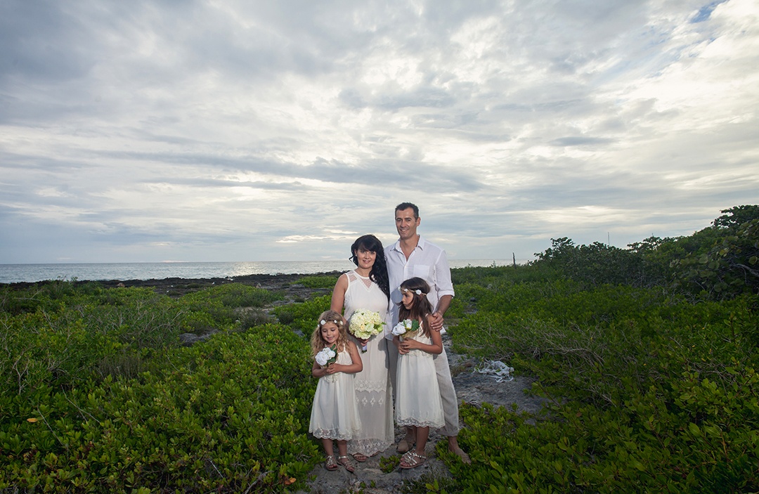 Delphine & Olivier- Destination Wedding, Bayahibe Beach Dominican Republic.