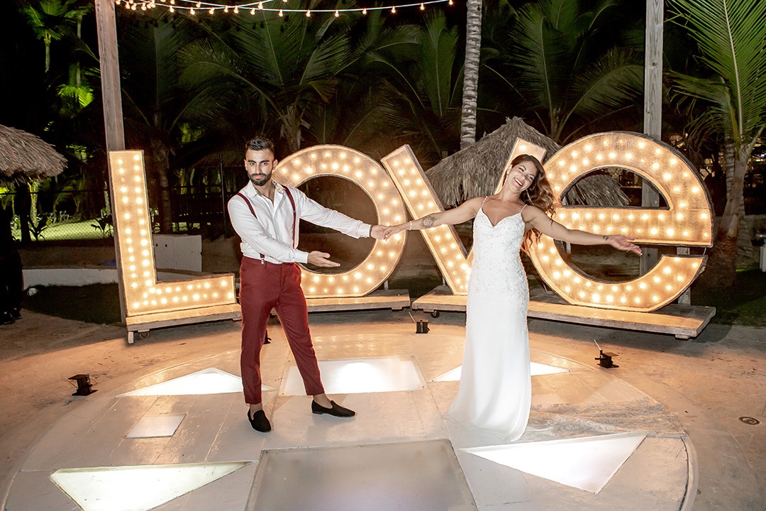 Jamille & Mustapha- Destination Wedding, Kukua Restaurant Punta Cana, Dominican Republic